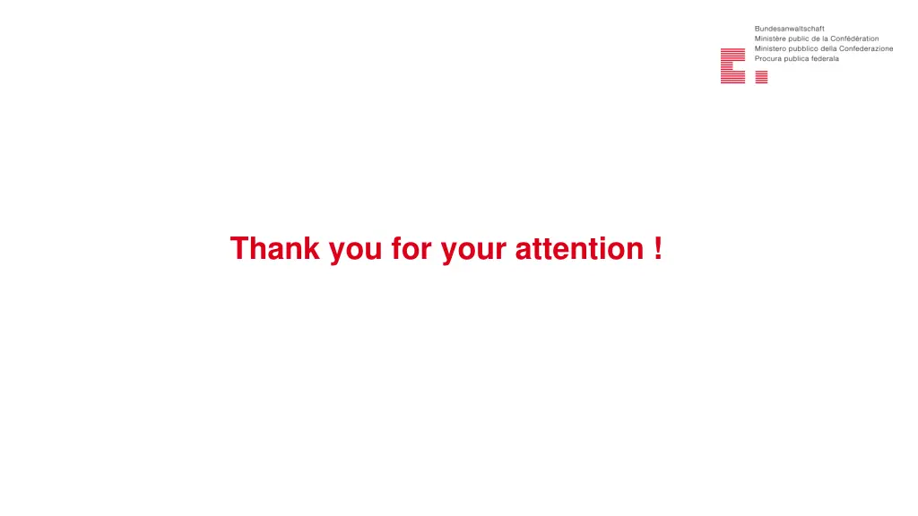 thank you for your attention