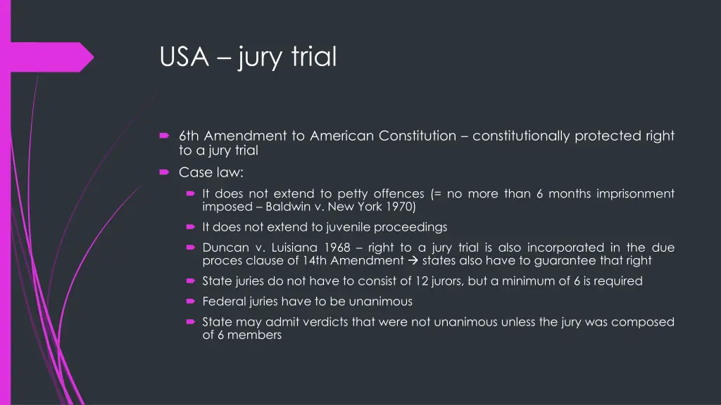 usa jury trial