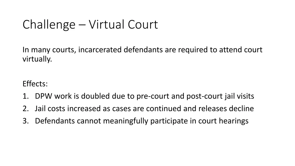 challenge virtual court