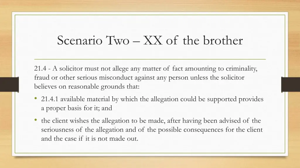 scenario two xx of the brother 1