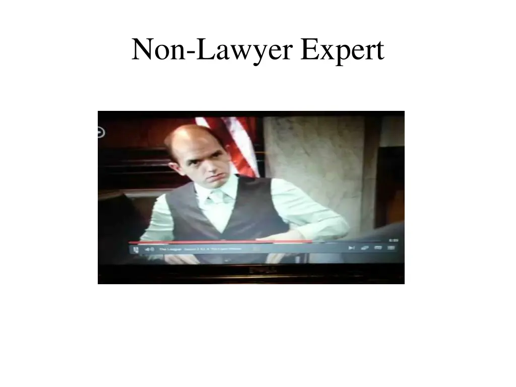 non lawyer expert