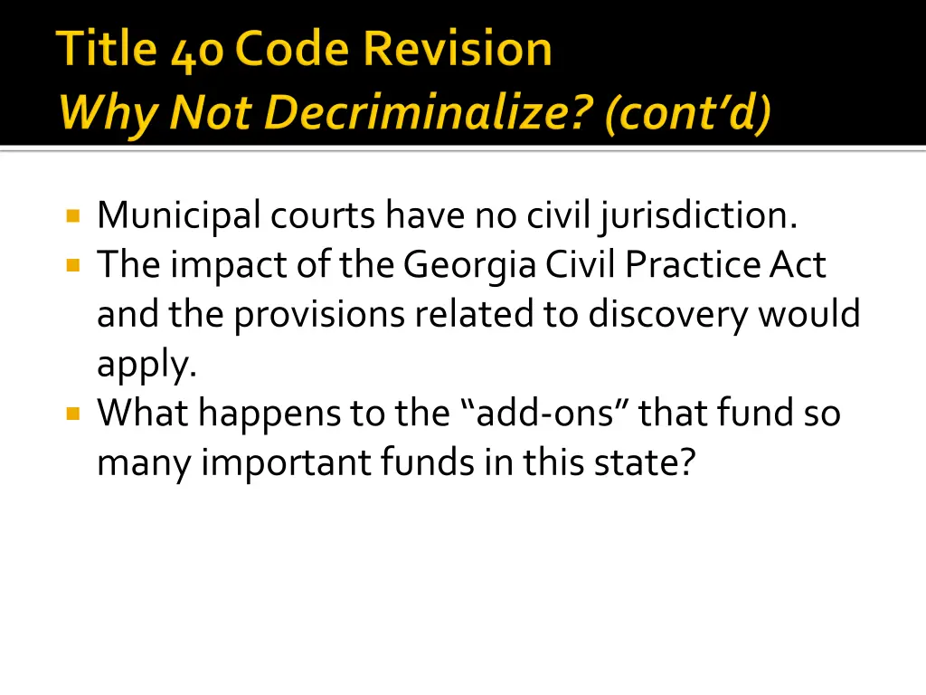 municipal courts have no civil jurisdiction