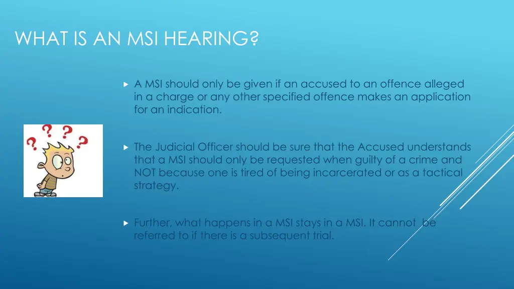 what is an msi hearing 2