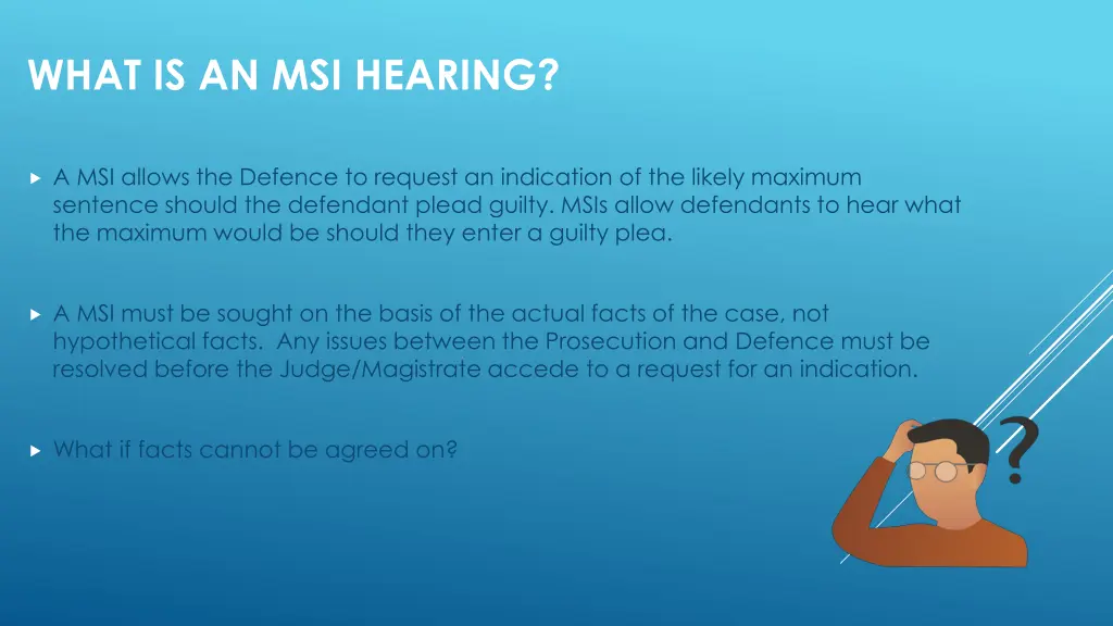 what is an msi hearing