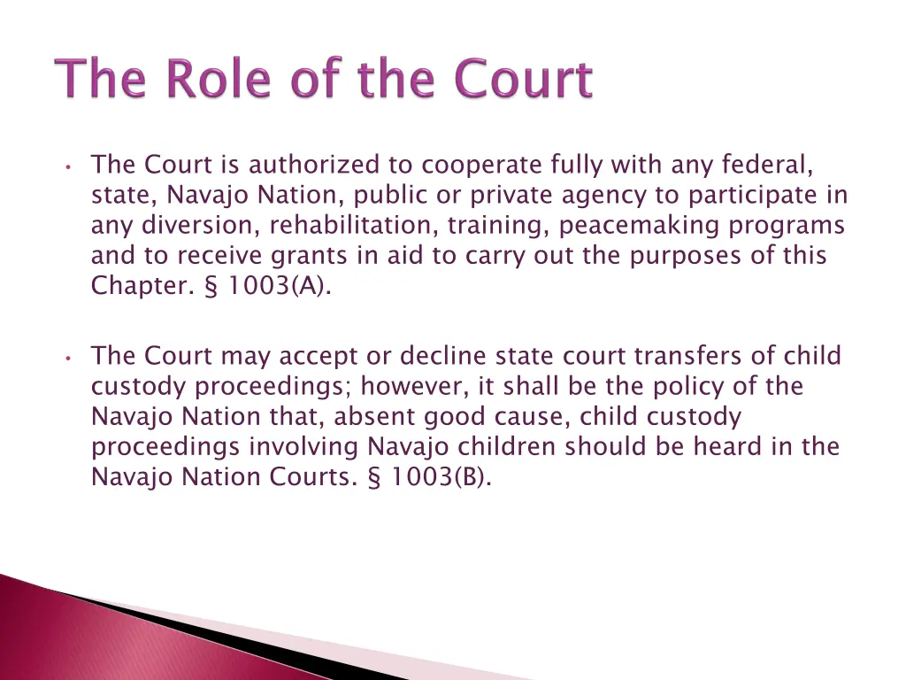 the court is authorized to cooperate fully with