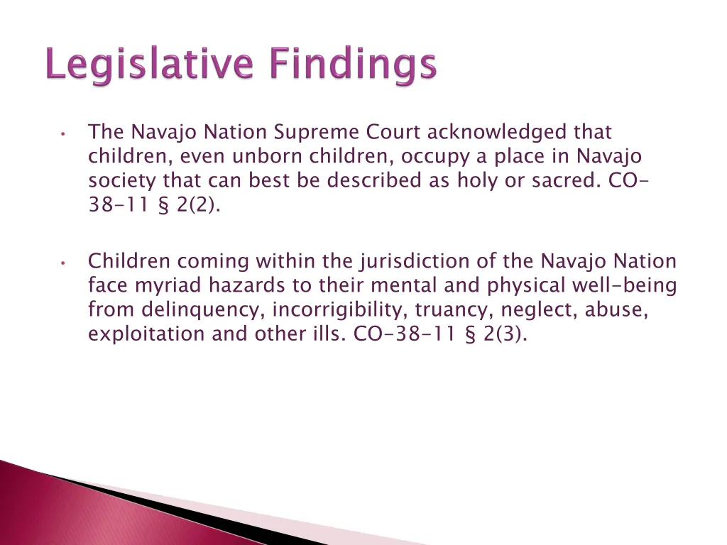 the navajo nation supreme court acknowledged that