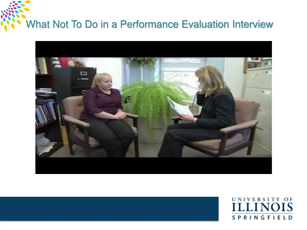 what not to do in a performance evaluation