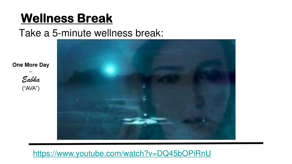 wellness break wellness break take a 5 minute