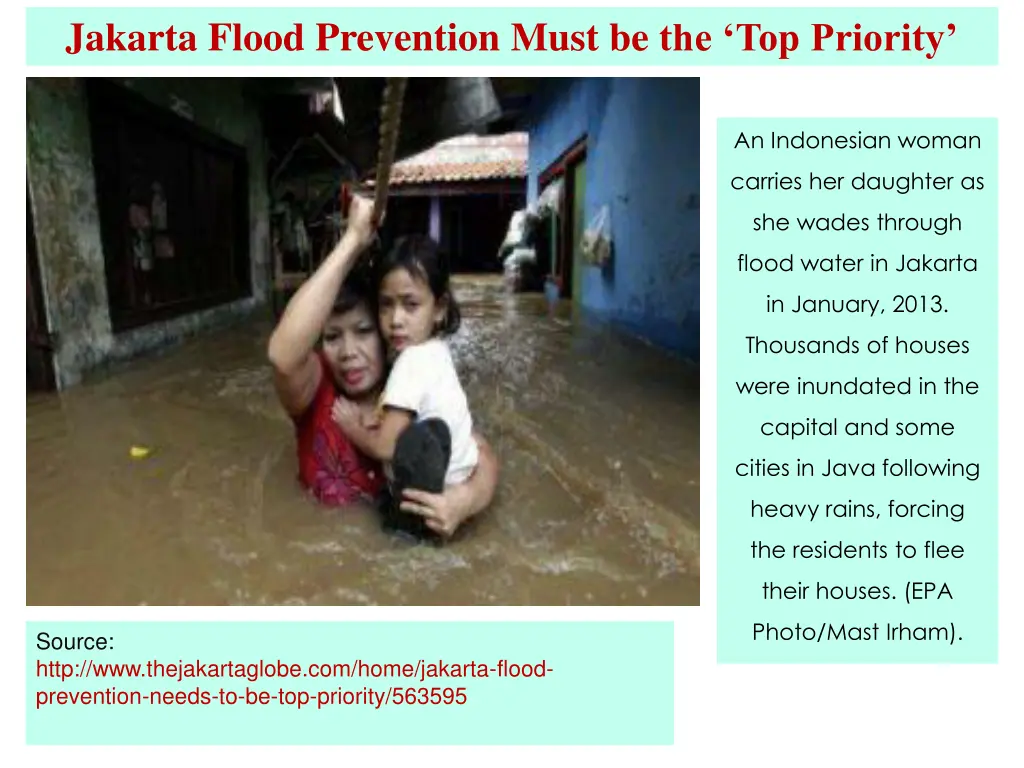 jakarta flood prevention must be the top priority