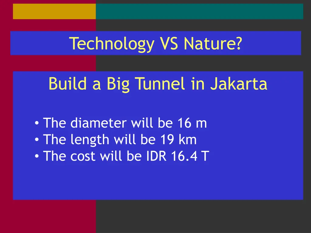 technology vs nature