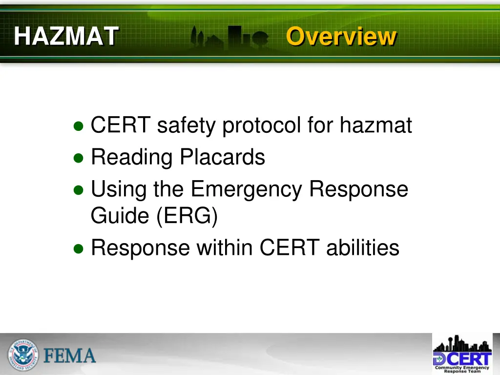 hazmat overview