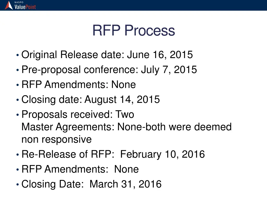 rfp process