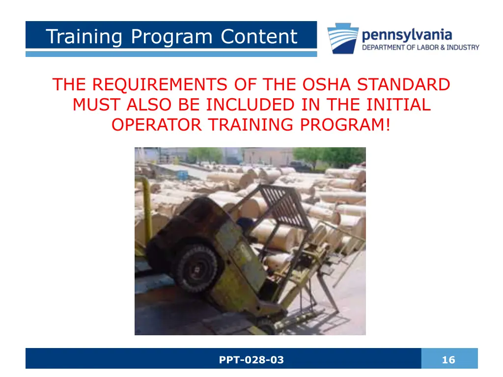 training program content 5