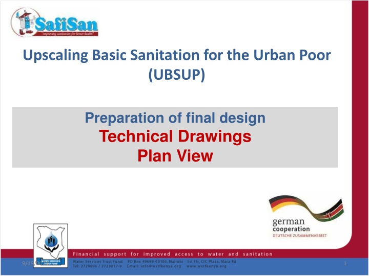 upscaling basic sanitation for the urban poor