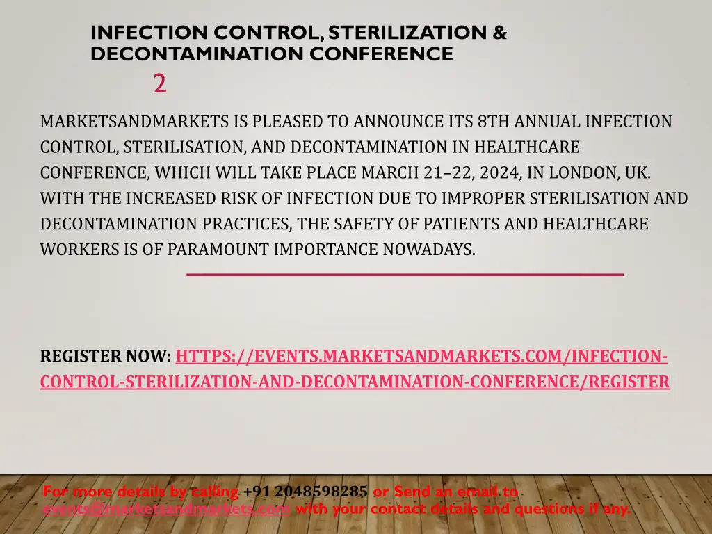 infection control sterilization decontamination 1