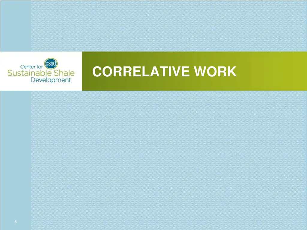 correlative work