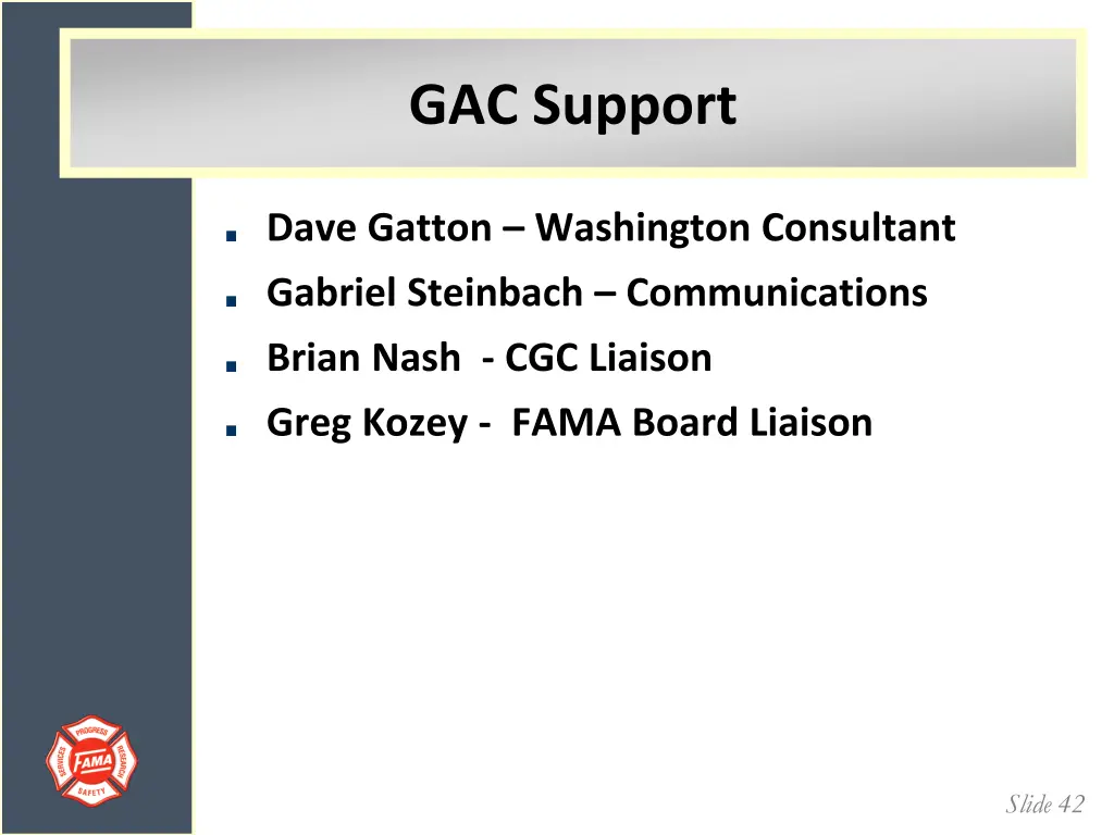 gac support