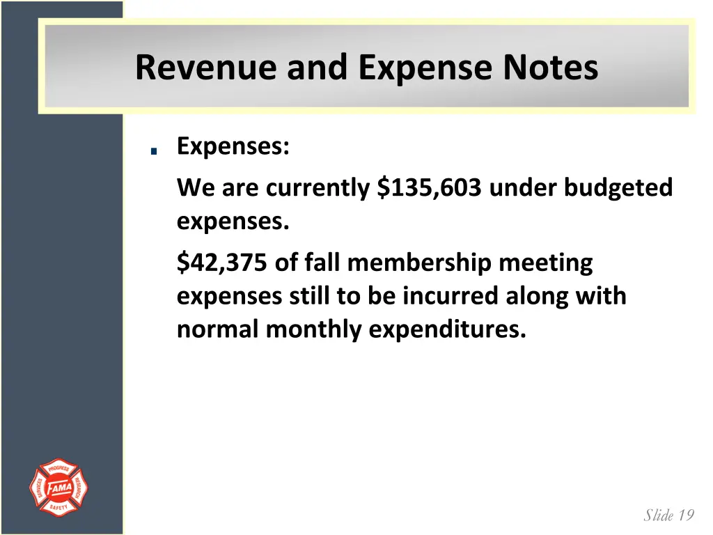 revenue and expense notes 2