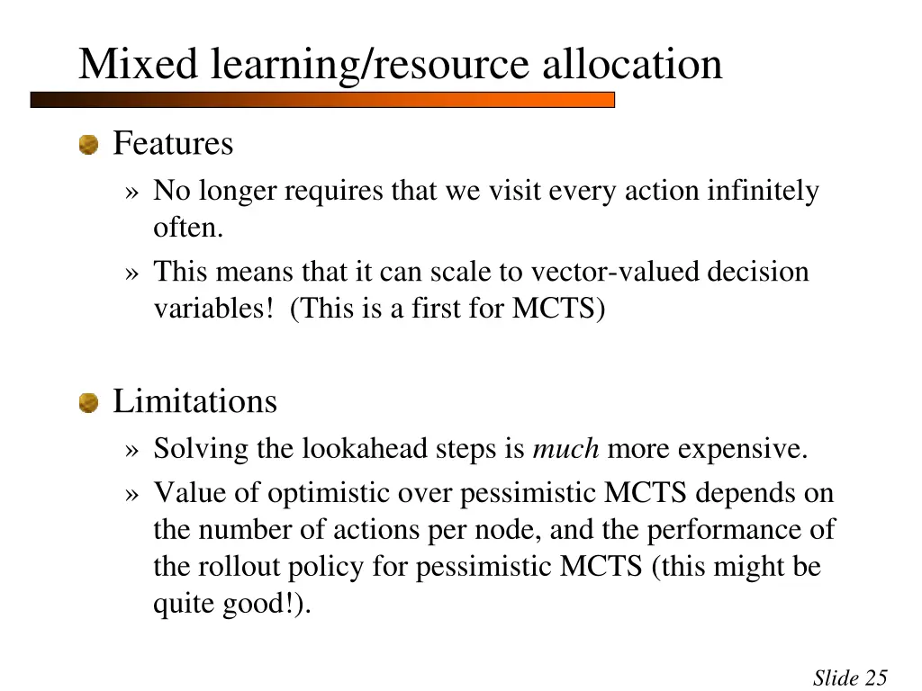 mixed learning resource allocation 20