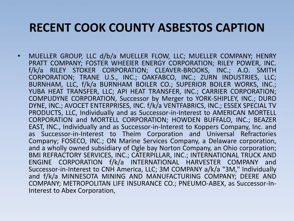 recent cook county asbestos caption 1