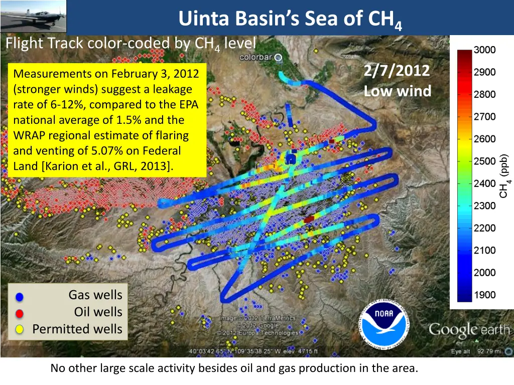 uinta basin s sea of ch 4