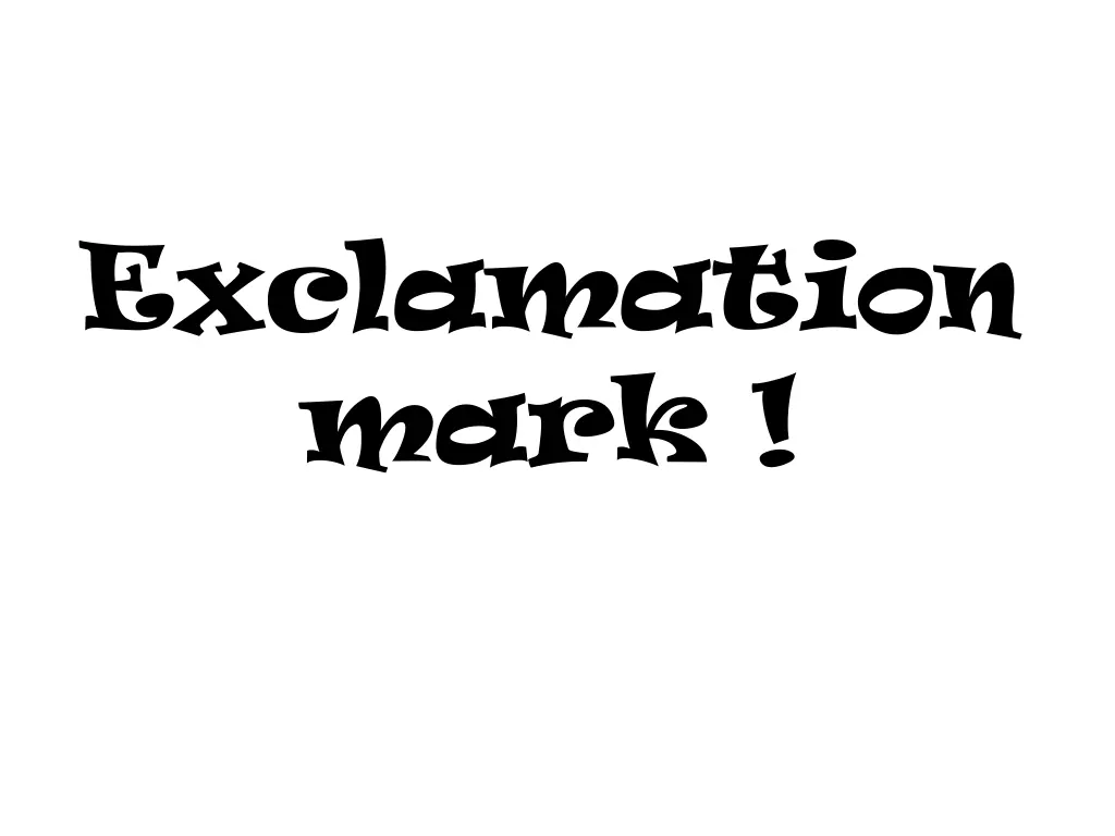 exclamation mark 1