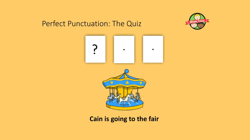 perfect punctuation the quiz 1