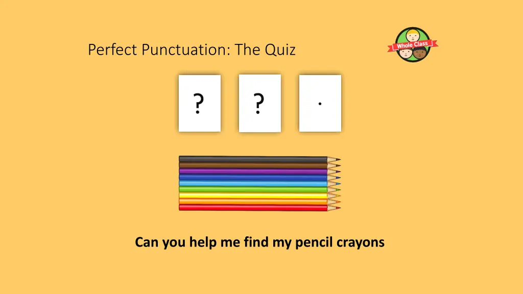 perfect punctuation the quiz 2