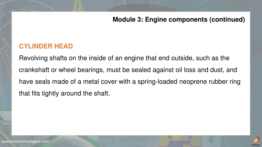 module 3 engine components continued 13