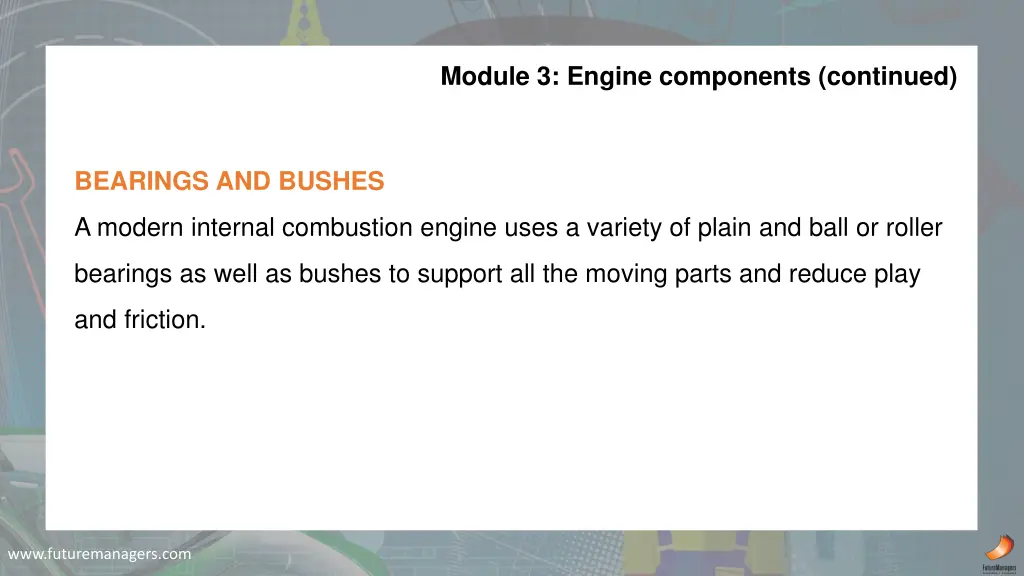 module 3 engine components continued 20