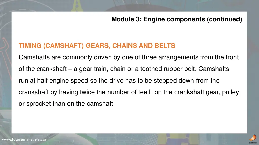 module 3 engine components continued 6