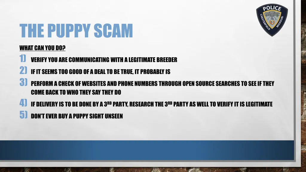 the puppy scam 1