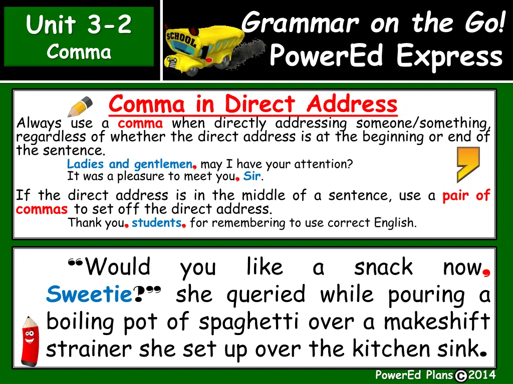 grammar on the go powered express 3