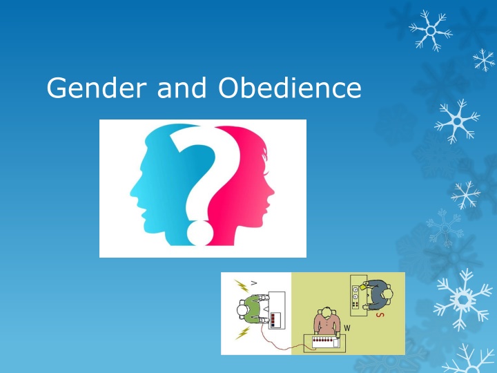 gender and obedience