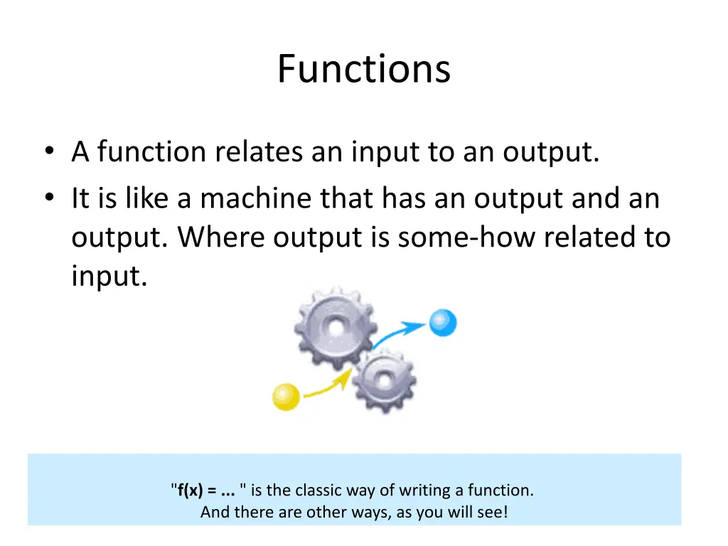 functions