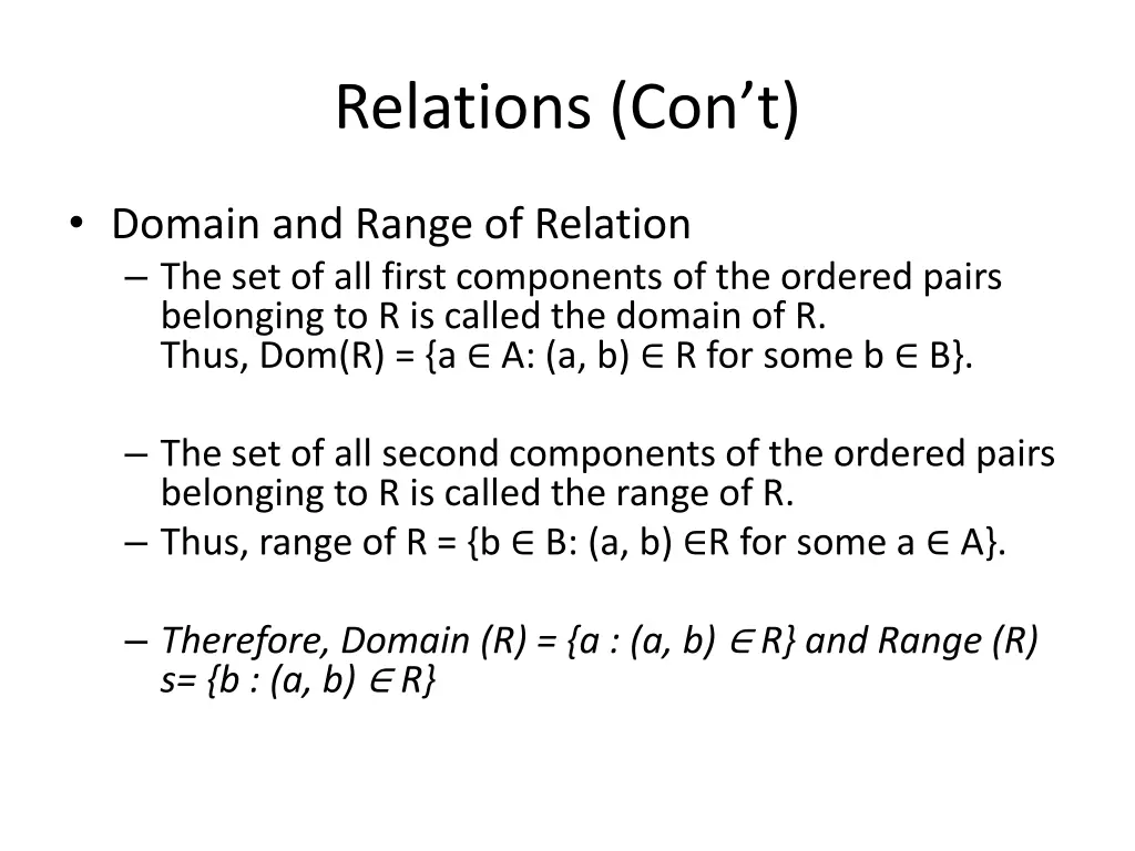 relations con t 1