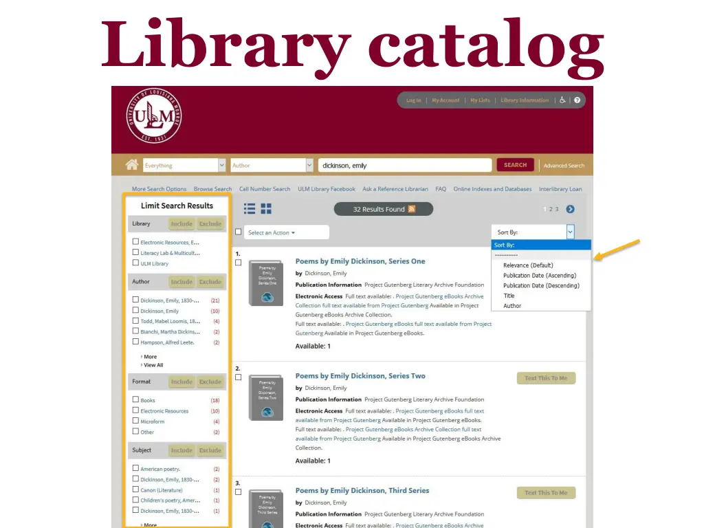 library catalog 1