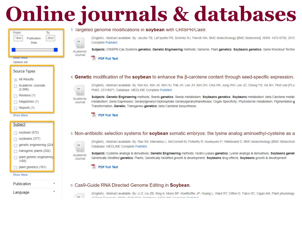 online journals databases 3