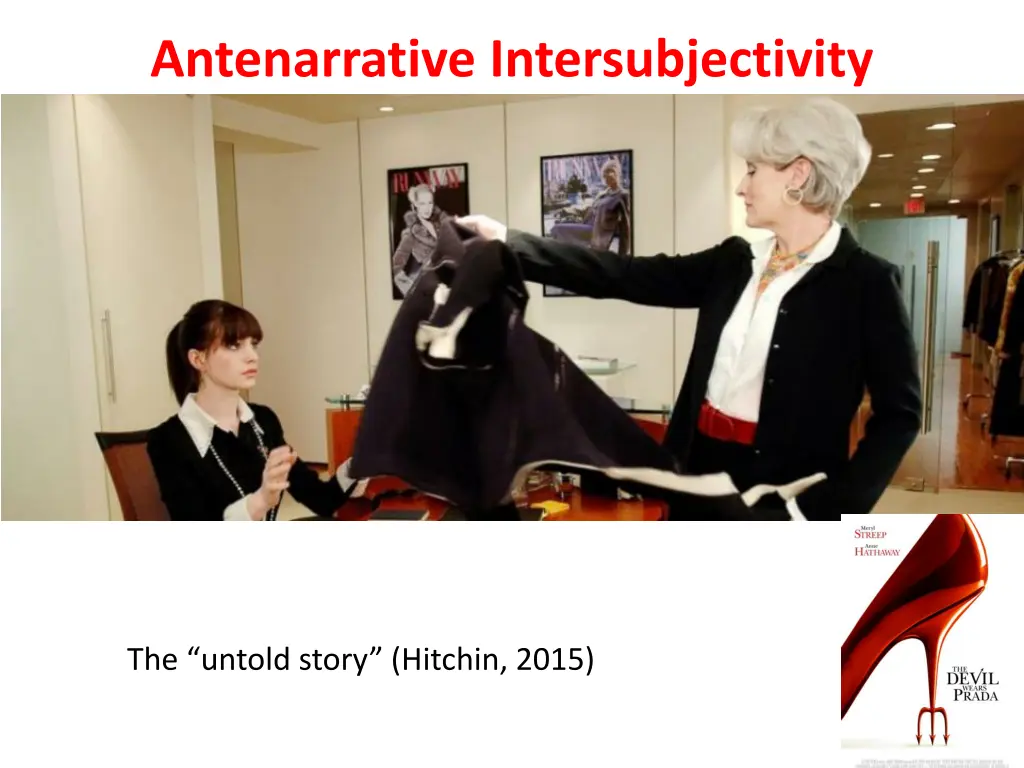 antenarrative intersubjectivity