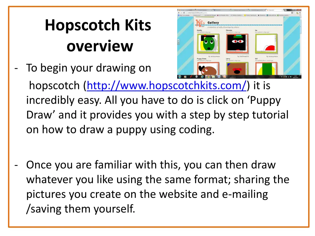 hopscotch kits overview