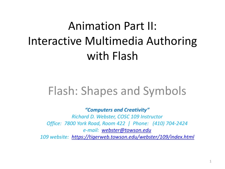 animation part ii interactive multimedia