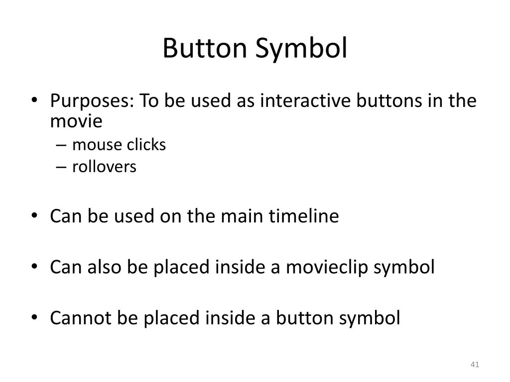 button symbol