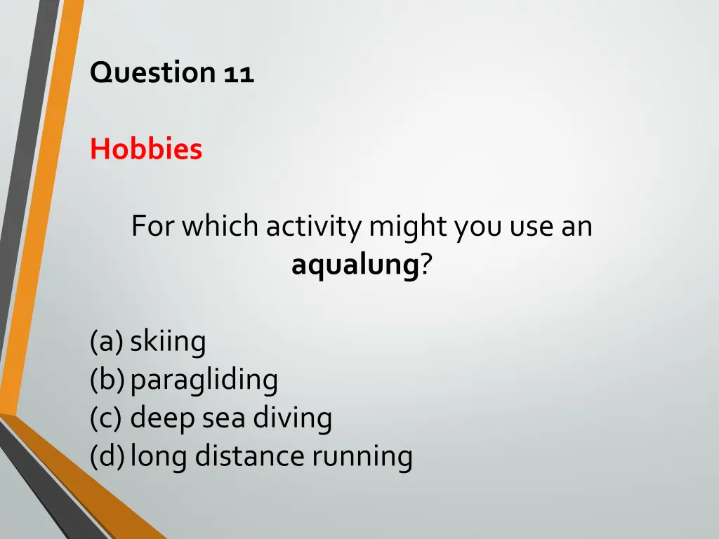 question 11