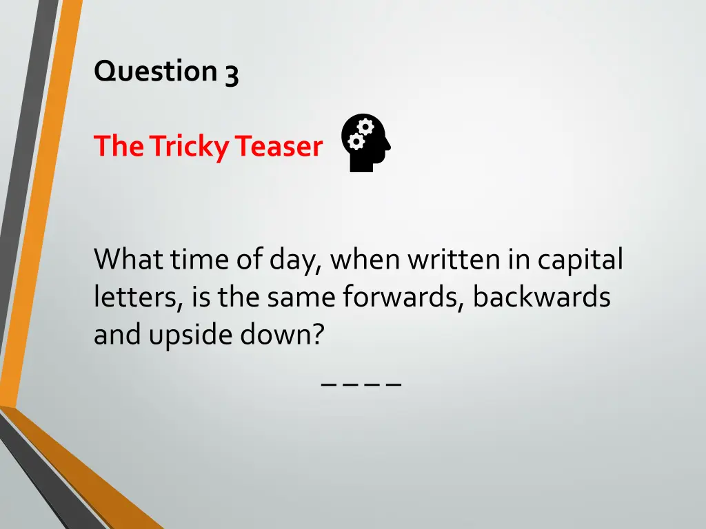 question 3