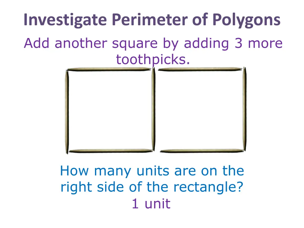 investigate perimeter of polygons add another 3