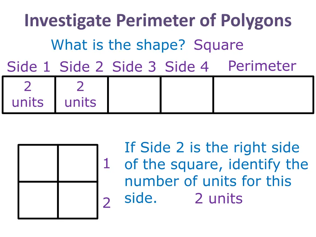 investigate perimeter of polygons what 1