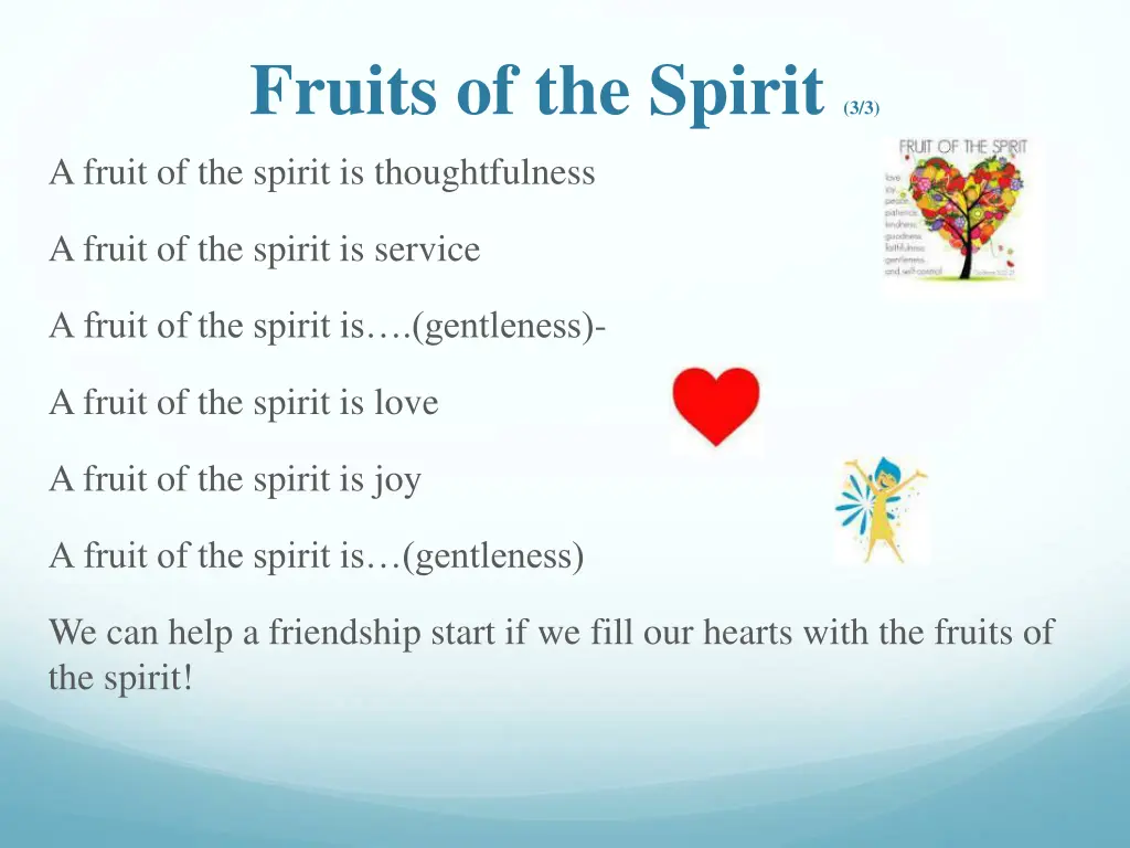 fruits of the spirit 3 3