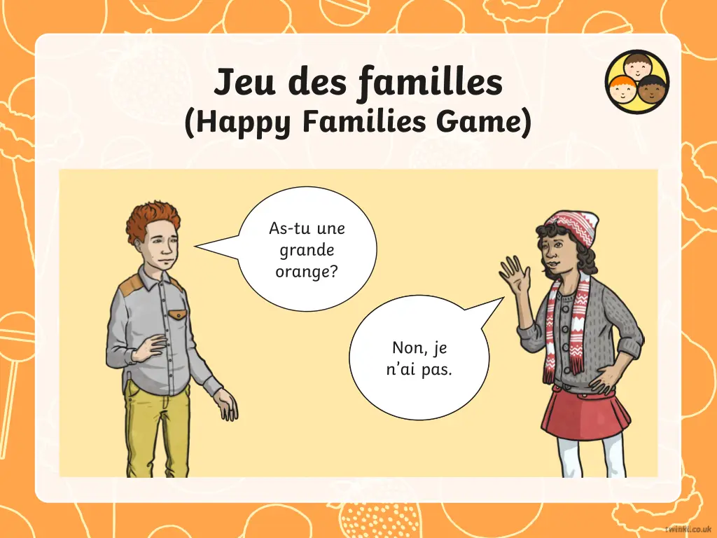 jeu des familles happy families game 1