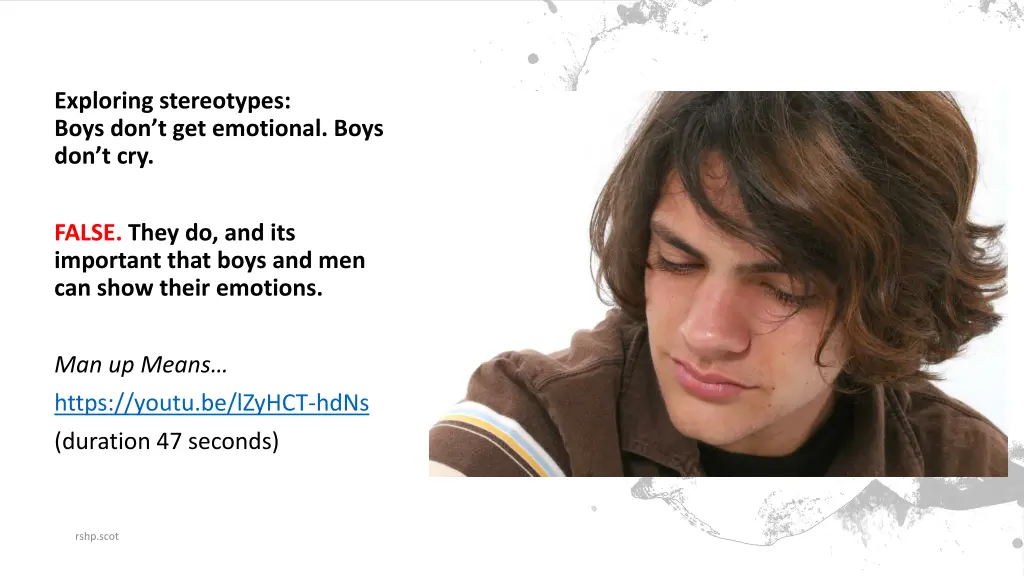 exploring stereotypes boys don t get emotional 1