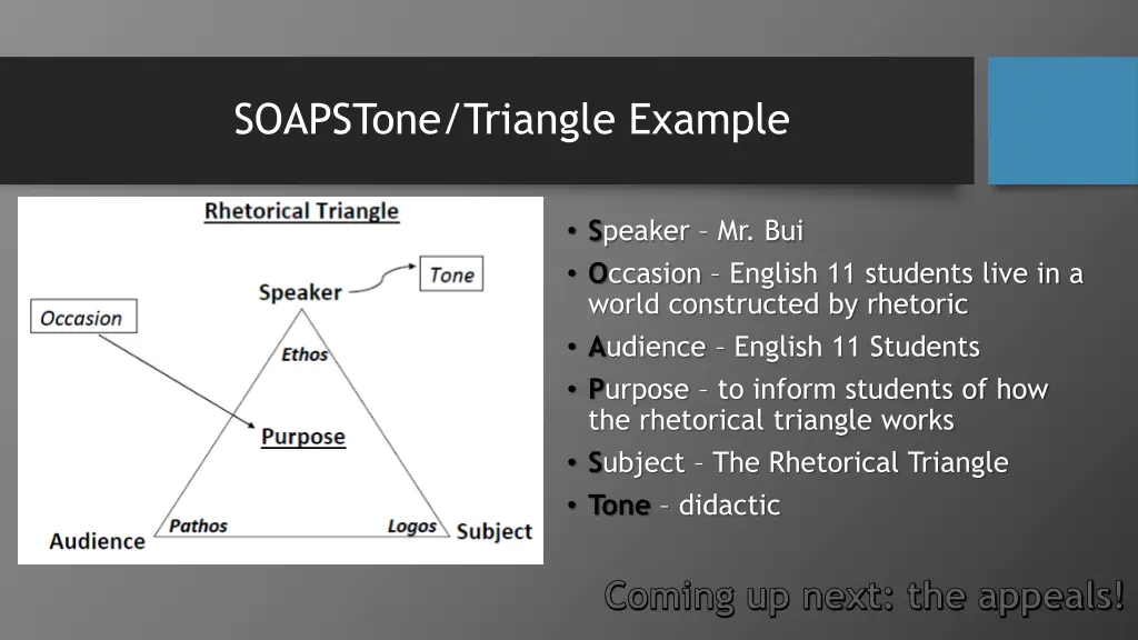 soapstone triangle example